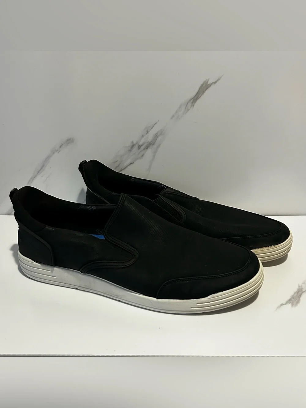 Nunn Bush Black Slip-On Casual Loafers